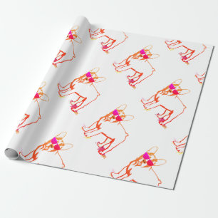 Super Franse Bulldog Cadeaupapier