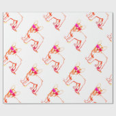 Super Frenchie Bulldog Cadeaupapier (Vlak)