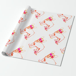 Super Frenchie Bulldog Cadeaupapier