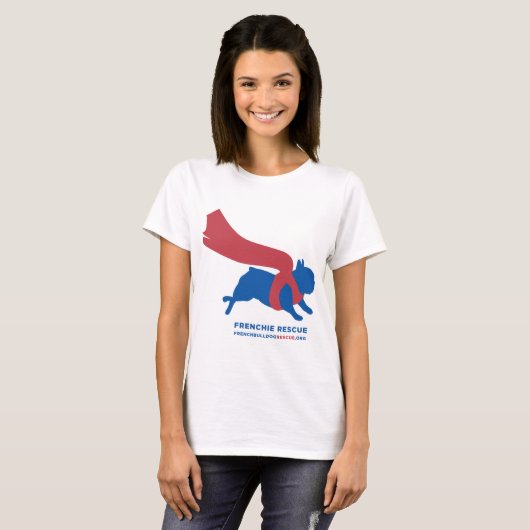 Super Frenchie T-shirt (Voorkant volledig)