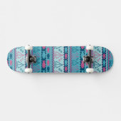 Super Fun Fish and Sailboat Pattern Skateboard (Horizontaal)