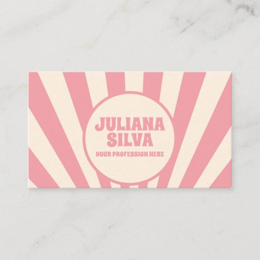 Super Funky Hippie 60 avec Carte de visite QR (Devant)