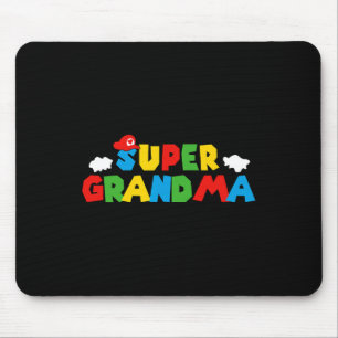 Super Gamer Oma Grappige Vrouwendag voor Moederdag Muismat