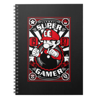 Super Gamer Retro Gaming Notitieboek
