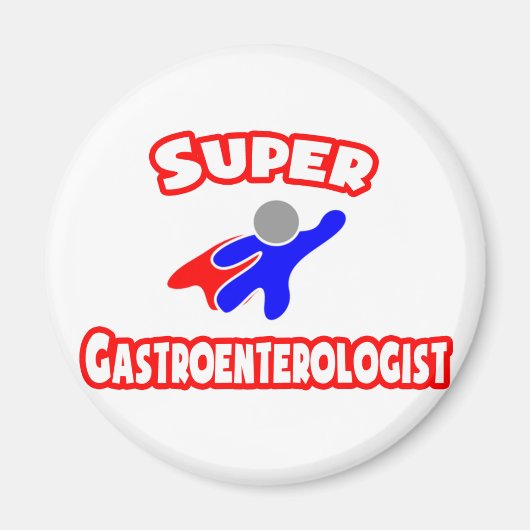 Super Gastroenteroloog Magneet (Voorkant)