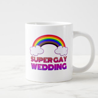 Super Gay Mariage Podcast Mug (Podcast Mug à droit