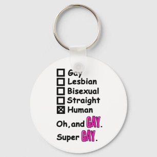 Super Gay Sleutelhanger