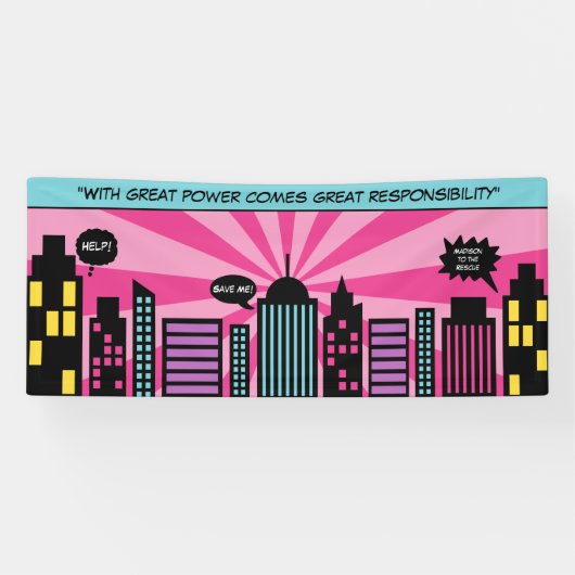 Super Girl Spandoek (Horizontaal)