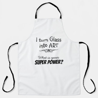 Super Glass Artist Apron Schort