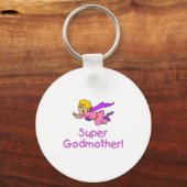 Super Godmoeder (Ppl) Sleutelhanger (Voorkant)