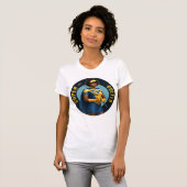 Super Golfer Woman's Golf T-Shirt (Devant entier)