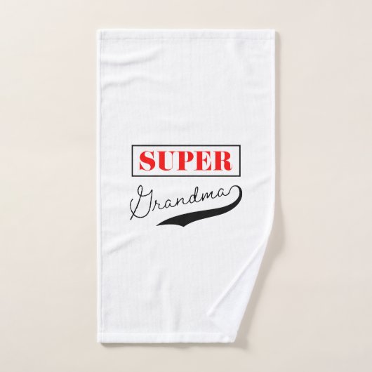 Super grand-mère (Serviette à main)