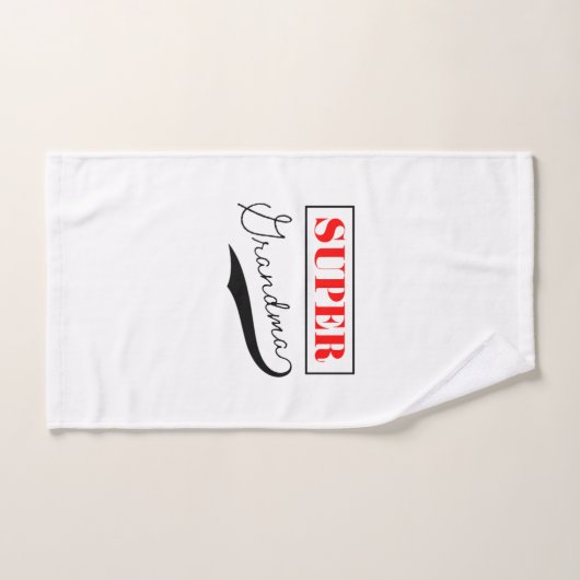 Super grand-mère (Serviette à main)