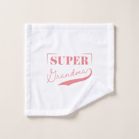 Super grand-mère (Gant de toilette)