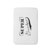 Super Grandpa Badmat (Voorkant Verticaal)