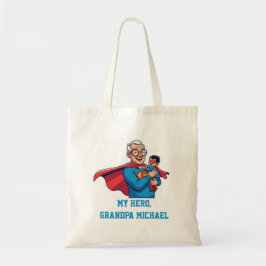 Super Grandpa-Canvas tas