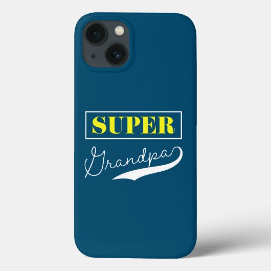 Super Grandpa Case-Mate iPhone Case (Achterkant)