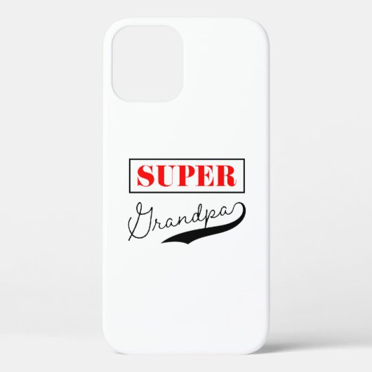 Super Grandpa Case-Mate iPhone Case (Achterkant)