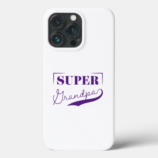 Super Grandpa Case-Mate iPhone Case (Achterkant)