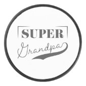 Super Grandpa Hockey Puck (Voorkant)