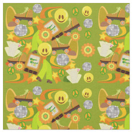 Super Groovy Seventies Mega Pattern Stof