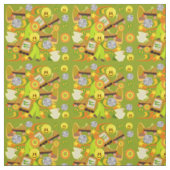 Super Groovy Seventies Mega Pattern Stof (Swatch)