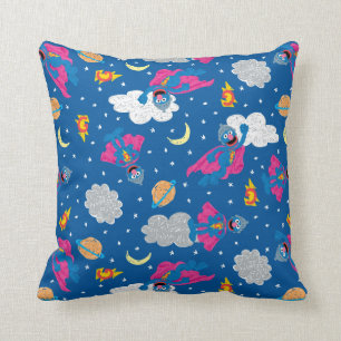 Super Grover 2.0 Night Sky Patroon Kussen