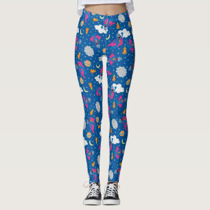 Super Grover 2.0 Night Sky Patroon Leggings
