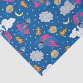Super Grover 2.0 Night Sky Patroon Tissuepapier (Detail)