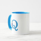 Super Grover Monogram Q Mok (Voorkant links)