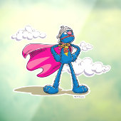 Super Grover Raamsticker (Vel 3)