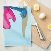 Super Grover Theedoek (Quarter Fold)