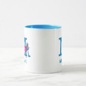 Super Grover Voeg Jouw naam & Monogram M Mok (Midden)
