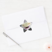 Super Happy Bearded Dragon Ster Sticker (Envelop)