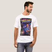 Super Happy Fun Coder Guy Cover Art No. Two T-shirt (Voorkant volledig)