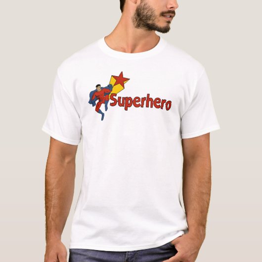 Super held t-shirt, te koop! t-shirt (Voorkant)