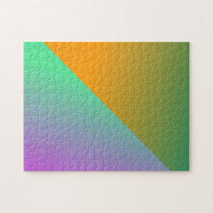 Super Helder Twee Tons Geometrische Driehoek Legpuzzel