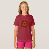Super Hero "A" Insignia T-shirt (Voorkant volledig)