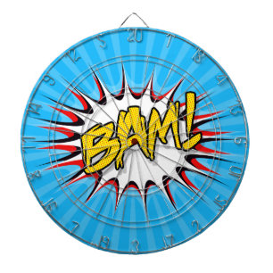 Super Hero Classic Bam! Action Bubble Dartbord
