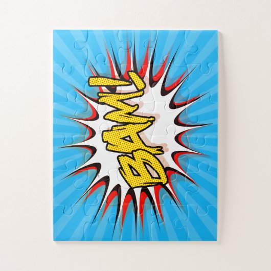 Super Hero Classic Bam! Action Bubble Legpuzzel (Verticaal)