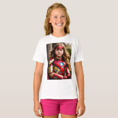 Super hero kinder t shirt (Voorkant volledig)