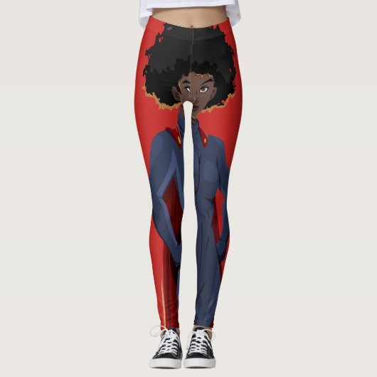 Super Hero Lady Leggings (Voorkant)