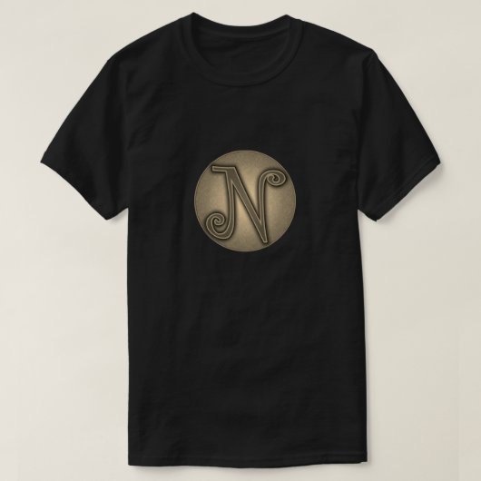 Super Hero "N" Insignia T-shirt (Design voorkant)