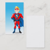 Super Hero Visitekaartje Shell (Voorkant / Achterkant)