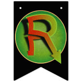 Super Hero "Vrolijk kerstfeest" Vlaggetjes (Derde vlag)