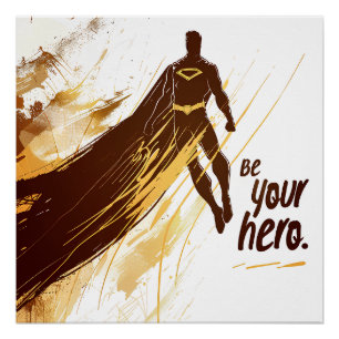 Super Heroes Minimalist Perfect Poster