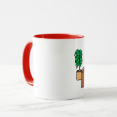 Super héros de bureau - tasse personnalisée de (Devant gauche)