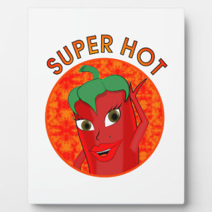 Super Hot Pepper Diva Fotoplaat