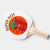 Super Hot Pepper Diva Tafeltennisbatje (Zijkant)