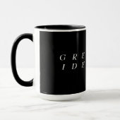 "SUPER IDÉE !" AVEC AMPoule, TASSE (Gauche)